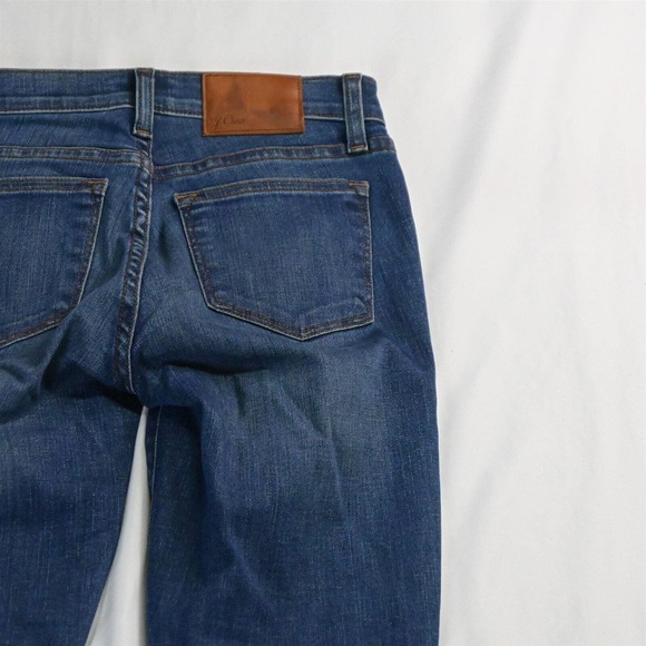 J.CREW 24 E8206 Toothpick Skinny Medium Wash Stretch Denim Jeans‎ - Picture 4 of 5